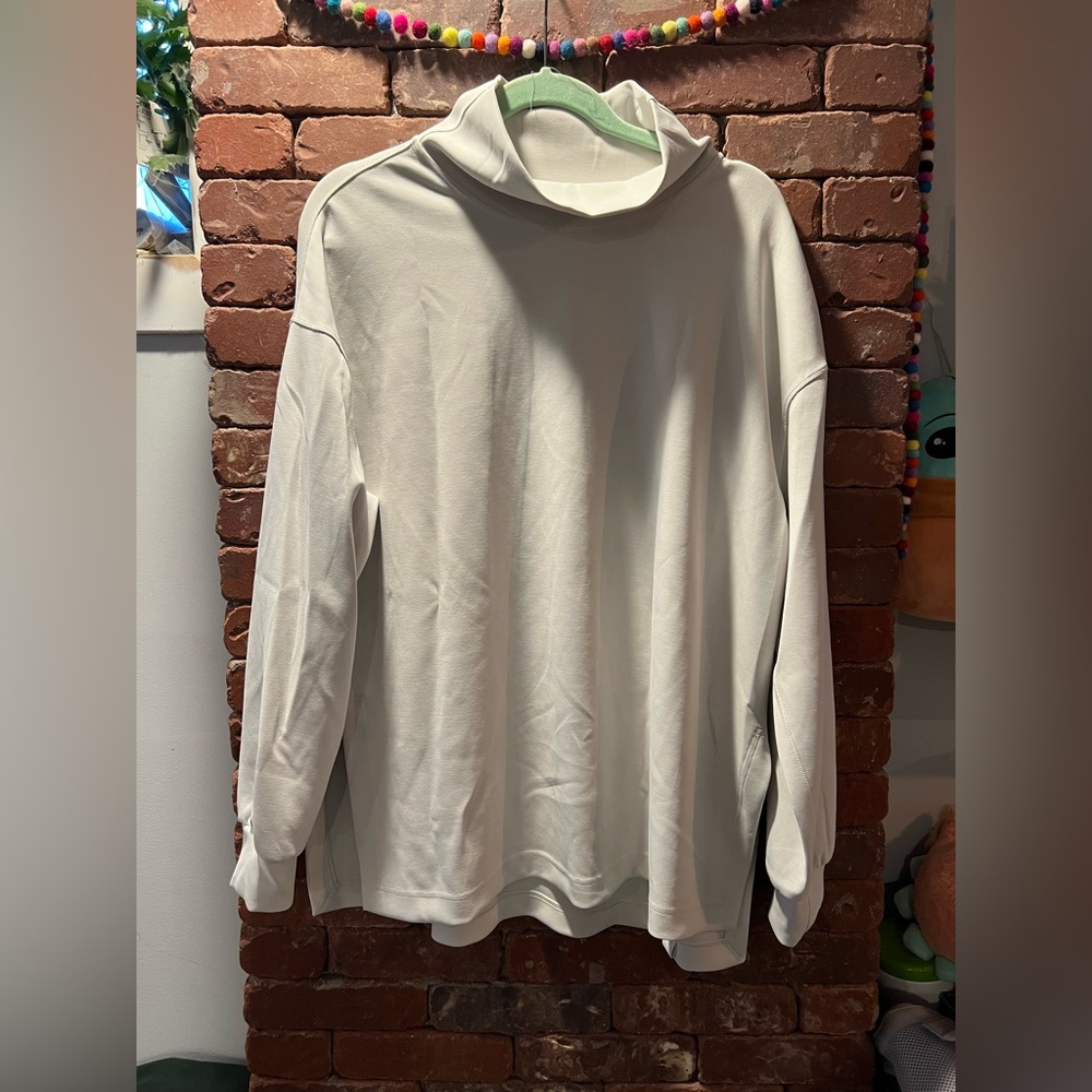 lululemon athletica Off-White Mock Neck